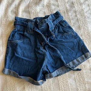 High waisted shorts